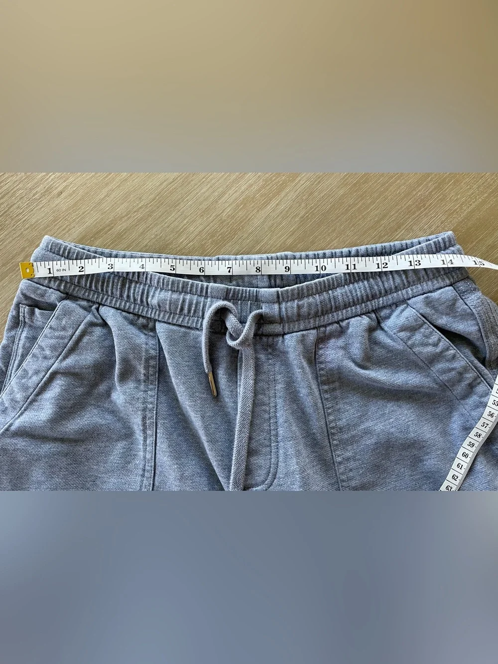 Athleta Farallon Heathered Wide Crop in Heather Blue-Gray - Picture 6 of 10